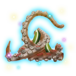 A small morsel of seafood, created in the <span class="typeTECHNOLOGY">Nutrient Processor</span>. Food such as this can be <span class="typeSTELLAR">highly valuable</span>.