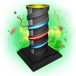 A luxury firework. These organic pyrotechnics rocket into the sky and explode in a splatter of slime, plasma and wormlets. Ignite to create disgusting displays in the sky.