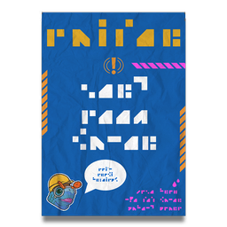 An exclusive piece of self-adhesive, crease-proof wall art.