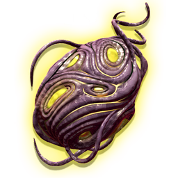 An anomalous egg. The shell is tough and leathery, and twitches when touched.