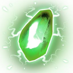 A etheral shard, this translucent plane is both mineral and alive, both of the water and of another realm.