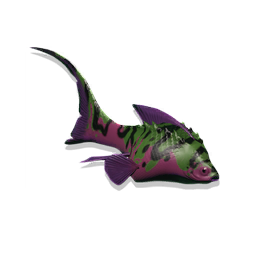 "Impossible to see with mortal eyes as it flashes through the water under boiling, cloudless skies."