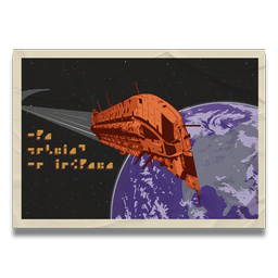 An exclusive piece of self-adhesive, crease-proof wall art.