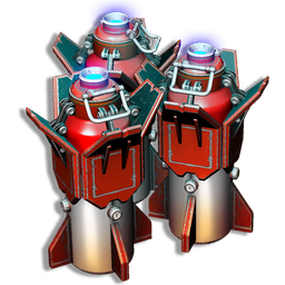 Several canisters of comet droplets.