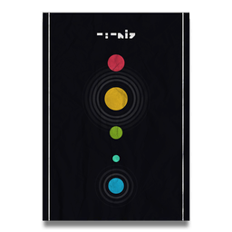 An exclusive piece of self-adhesive, crease-proof wall art.