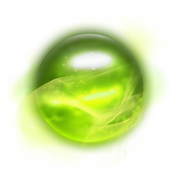 An Atlas Seed shell encompassing a void element harvested from the collapse state of the last universe. Toxic if ingested.