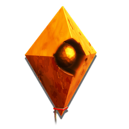 An exclusive buildable base ornament, cast in gold.