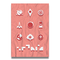 An exclusive piece of self-adhesive, crease-proof wall art.