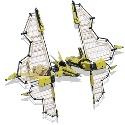 An exclusive <span class="typeSTELLAR">Starship</span>. This A-class solar ship benefits from damage and shield bonuses, as well as a beautiful high-tech Vesper Sail. pre-installed with a selection of technologies and upgrades.