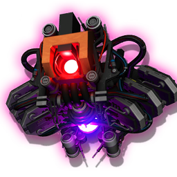 Shifting nanite clusters sewn together with a <span class="typeSPECIAL">pugneum filament</span>, this circuit is painfully hot to the touch. A sinister purple light leaks from deep within its wiring, changing in intensity as it watches its holder.