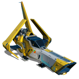 An exclusive <span class="typeSTELLAR">Starship</span>, pre-fitted with an upgraded <span class="typeTECHNOLOGY">Positron Ejector</span> for efficient destruction of hostile ships.