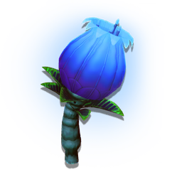 This attractive glowing flower is remarkable for its scent, reminiscent of freshly tilled soil. Due to the plant's mineral-rich diet, the stamens often contain traces of cobalt.