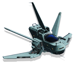 An exclusive <span class="typeSTELLAR">Starship</span>. This  A-class fighter benefits from damage and maneuverability bonuses, and is pre-installed with a selection of technologies and upgrades.