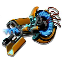 An exclusive <span class="typeSTELLAR">Companion Appearance Enhancement</span>. This dual-purpose laser responds to the biological vitals of its wearer, providing an adaptive level of warmth and light, as well as soft pulses to soothe anxiety.