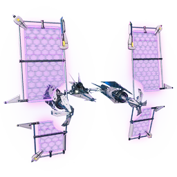 An exclusive <span class="typeSTELLAR">Starship</span>. This A-class solar ship benefits from damage and shield bonuses, as well as a beautiful high-tech Vesper Sail. pre-installed with a selection of technologies and upgrades.