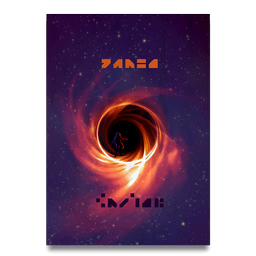 An exclusive piece of self-adhesive, crease-proof wall art.