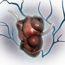 Though nothing more than a cluster of cells, it is already possible to detect the soft beating of this proto-heart.