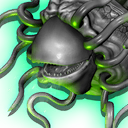 Translucent, reflective, iridescent, impossibly strong. This shell swiftly reconfigures itself upon damage, knitting itself back together stronger than ever before. The newly formed bonds create a memory in glass, reflecting back the light absorbed at the moment of damage.