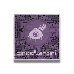 An exclusive piece of self-adhesive, crease-proof wall art.