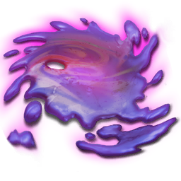 A heavy, oozing slime. It is moving gently, as if it has a heartbeat of its own.